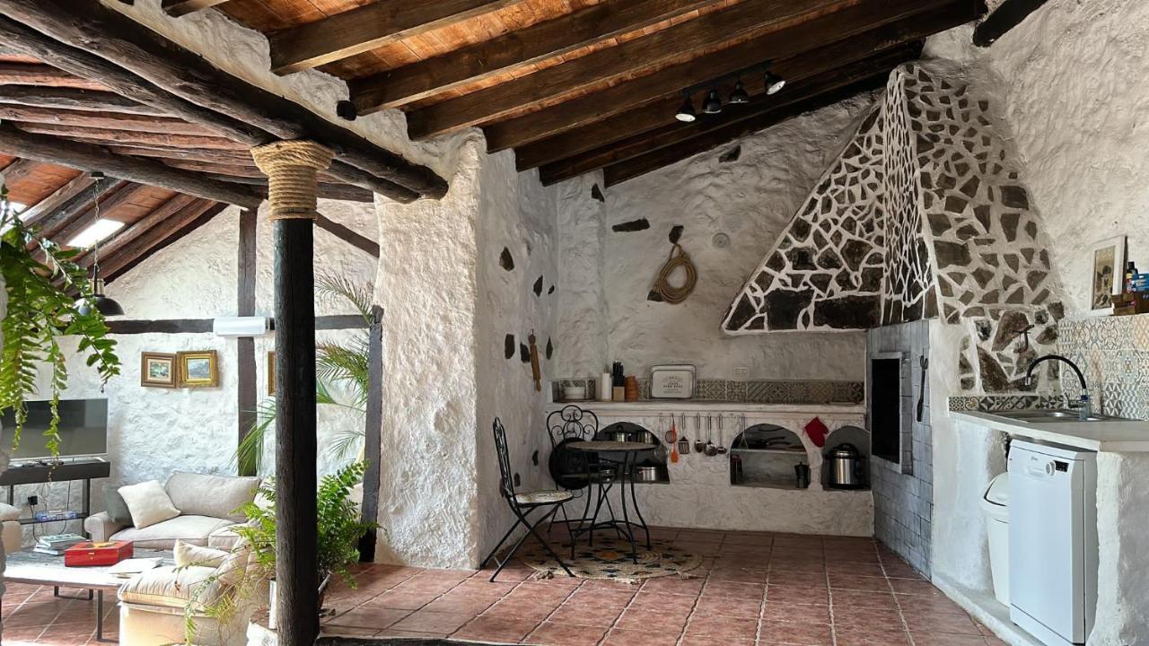 Casa Mara Casa Rural Con Terraza, Barbacoa Y Vistas Al Teide El Tanque Exterior photo